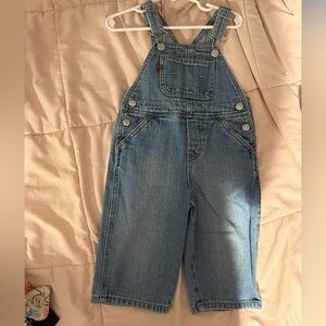 Levi's Classic Blue Denim overalls size 18 months